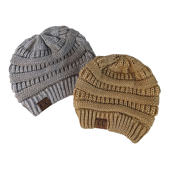 CC Boutique Accessories - CC beanie bundle